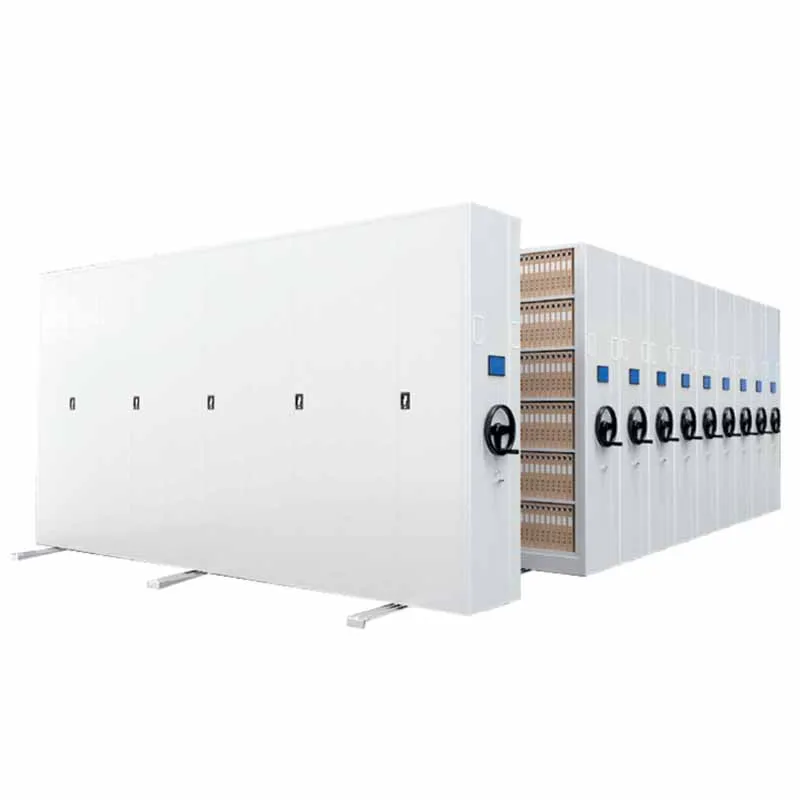 Sistema de estanterías compactas de acero